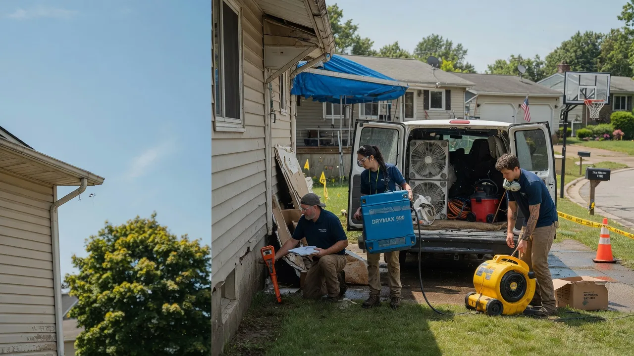 Ceiling Leak Cleanup in Falls City, NE near me