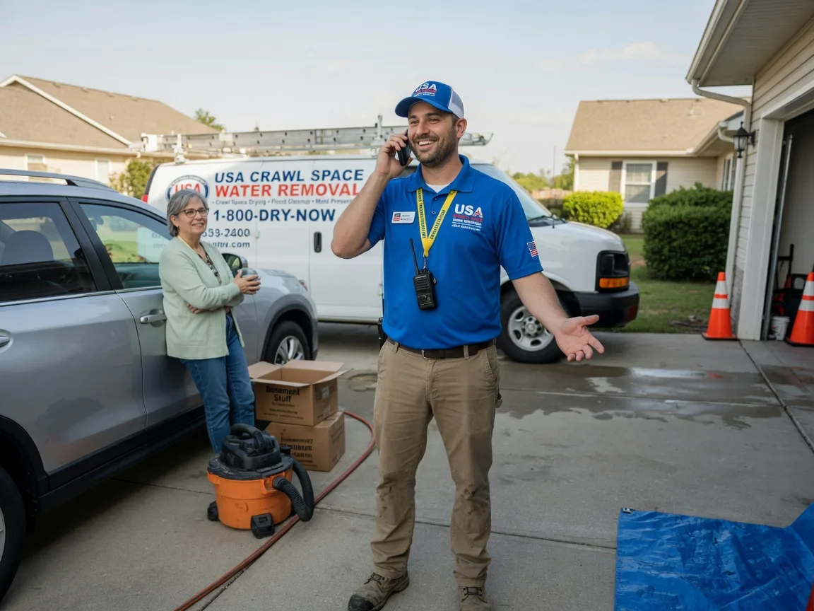 Crawl Space Water Removal Falls City, NE FAQs